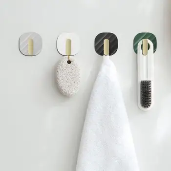 4 шт. самоклеящийся настенный крючок, декоративный держатель для ключей, бесшовная подвесная вешалка для одежды, вешалка для ванной комнаты