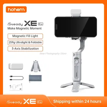 Hohem iSteady XE Карданный 3-осевой стабилизатор для смартфона iPhone12 11Pro/Max Samsung Xiaomi Huawei P30 Pro Youtube