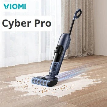 Viomi Cyber Pro Высококачественный Беспроводной пылесос для влажной и сухой уборки 3 в 1, Электролитическая стерилизация воды, автоматическая очистка и сушка